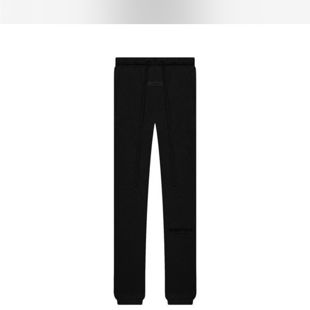 Essentials Black Men's Pants